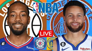 LIVE LOS ANGELES CLIPPERS vs GOLDEN STATE WARRIORS  NBA  PLAY BY PLAY  SCOREBOARD [upl. by Kalmick]