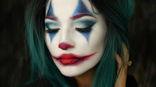 Joker MakeUp Look w Graftobian Chaos Clown Kit [upl. by Giorgia81]