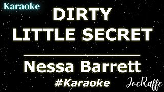 Nessa Barrett  DIRTY LITTLE SECRET Karaoke [upl. by Alyakcm]