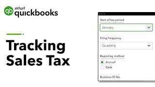 Tracking Sales Tax in QuickBooks  QuickBooks Online Europe [upl. by Fulbert]