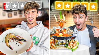 Worst Reviewed Seafood VS Best Reviewed Seafood 10000 [upl. by Gleason354]