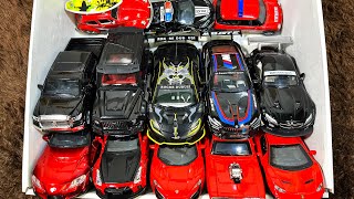 A Box Full of Cars Roll Royce Lamborghini Ferrari Porsche Suzuki Mclaren Bugatti Mercedes MPL [upl. by Aihsek]