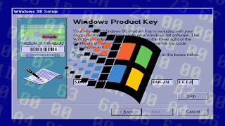 Patching Windows 98 [upl. by Ellehctim]