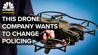 Meet The US Drone Company Supplying The NYPD With CrimeFighting Drones [upl. by Ardnekahs]