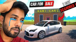 I got scammed in my car dealership  Car for sale simulator  2 [upl. by Allenad180]