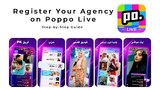 How to Register Your Agency on Poppo Live Step by Step 🚀 [upl. by Repsac819]