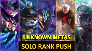 3 HEROES FROM EVERY CATEGORY FOR SOLO RANK PUSH [upl. by Aihtnic738]