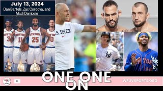 One On One July 13 2024  WFUV Sports [upl. by Noruq]