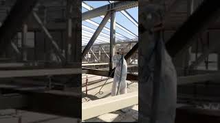 Cementitious Coating fireproofing [upl. by Ahsatsana476]