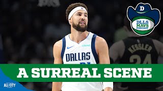 Klay Thompson shines in ‘surreal’ Mavericks preseason debut  DLLS Mavs Podcast [upl. by Bunow]