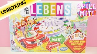 Das Spiel des Lebens  Brettspiel Klassiker mit neuen Berufen  Unboxing [upl. by Nesila]