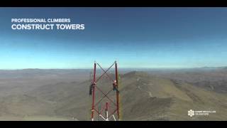 Construction of the Giant Magellan Telescope Instrument Towers [upl. by Sualokin]