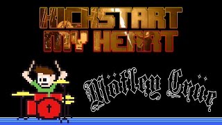 Mötley Crüe  Kickstart My Heart Drum Cover  The8BitDrummer [upl. by Ainesey]