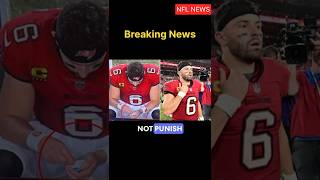 NFL will not punish🤯Baker Mayfield after he took a ZYN on sideline during Tampa Bay game nfl [upl. by Elokyn]