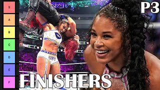 The BEST WWE Womens Finishers of RECENT Era   Tier list  part 3 [upl. by Mahseh]