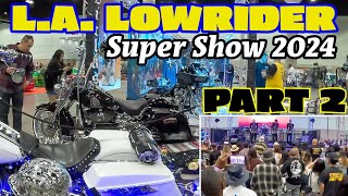 2024  Los Angeles Lowrider Super Show  Part 2 [upl. by Resor484]