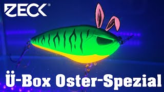 Zecktastisch Oster ÜBox Zeck Fishing 2024 I Unboxing I UVTest [upl. by Rodie]