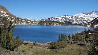 Saddlebag lake hike Early Summer of year 2024 [upl. by Ahseka751]