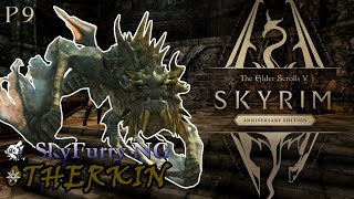 Alduins Wall amp Meeting Paarthunax  The SkyFurry Otherkin Modlist  Skyrim AE Part 9 [upl. by Toh412]