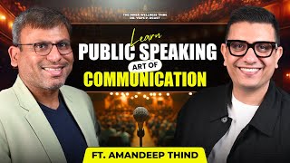 How to communicate effectively  Art of Public Speaking  ft AmandeepThind  Dr Ysr Podcast [upl. by Milinda371]