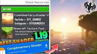 🥵 Complementary shaders minecraft pe 119  120 render dragon  100 Working   No Clickbait [upl. by Joub106]