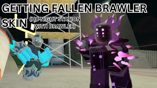 Hardcore Triumph NST on Night Station FALLEN BRAWLER QUEST WITH STRATEGY  Roblox TDS [upl. by Giovanna]