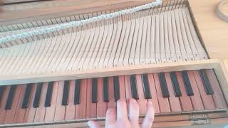 Die Nachtegaal  clavichord  Bebung [upl. by Quintie]