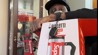 Supreme Bialetti 8Cup French press Review [upl. by Suedama]