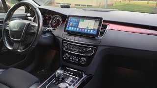 Android rádio instalace Peugeot 508 [upl. by Aikyn]