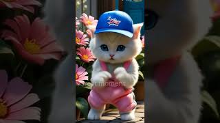 Cute cat dancing प्यारी बिल्ली का डांसquot [upl. by Libnah]