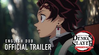 Demon Slayer Kimetsu no Yaiba Swordsmith Village Arc  ENGLISH DUB TRAILER [upl. by Eznyl996]