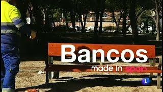 86Fabricando Made in Spain  Bancos [upl. by Llydnek]