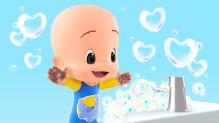 Wash Your Hands  more Nursery Rhymes for children with Cleo and Cuquin [upl. by Hayyim]