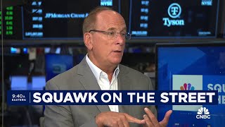 BlackRock CEO Larry Fink We need unfettered businesses amp growth from the private sector [upl. by Ecraep851]