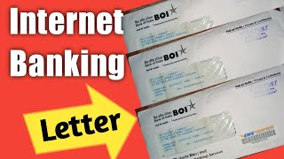 Internet Banking Ka Letter  Net banking BOI [upl. by Eboj409]