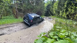 4x4 Dacia Duster Deep Mud offroad 2022 [upl. by Keung608]