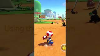 A VERY close finish viral toad mariokart mariokart8deluxe nintendo gaming [upl. by Goodill]