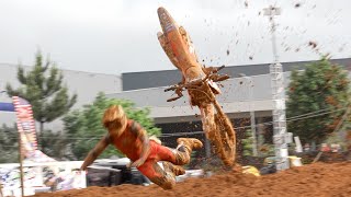 MXGP Portugal 2024  Insane Mud Party at Motocross World Championship by Jaume Soler [upl. by Enneyehs]