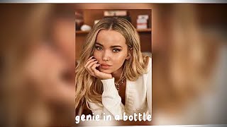 genie in a bottle  dove cameron sped up [upl. by Nikkie851]