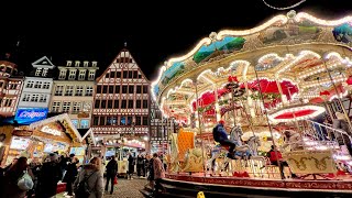 2022 Frankfurt Christmas Market  Christmas in Germany [upl. by Ingraham561]