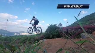 Best MTB DROP in Hong Kong MASSIVE and FULL SPEED on Lamma Island 4K [upl. by Nerro861]