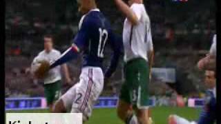 Ireland v France WCQ 2010 Thierry Henry Goal Hands [upl. by Abisha]