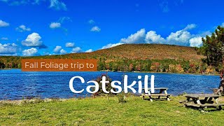 🥳Great fall foliage trip to Catskill🍂  New York foliage vibes  america fallfestival usatravel [upl. by Hanforrd]