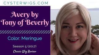 CysterWigs Wig Review Avery by Tony of Beverly Color Meringue S5E665 2017 [upl. by Bushweller908]