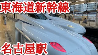 【東海道新幹線 名古屋駅】大型連休初日と南海トラフ地震の影響は⁈運転見合わせ 遅延情報 [upl. by Milissent]