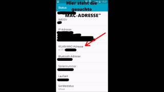 MAC Adresse auf Android Smartphone  Handy auslesen  anzeigen lassen [upl. by Mirella432]