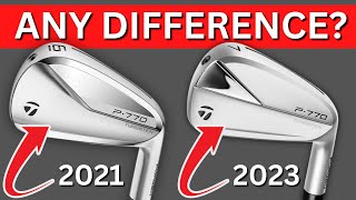 NEW vs OLD  TaylorMade P770 2023 Model vs 2021 Model [upl. by Randy383]