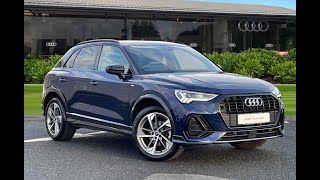 Approved Used Audi Q3 Black Edition  Carlisle Audi [upl. by Yenahs]