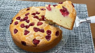 Tasty Raspberry Cake Recipe Perfect for tea time [upl. by Brody]