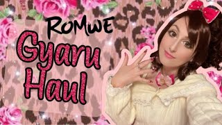 Romwe Agejo Gyaru TryOn Haul💖🖤 [upl. by Houghton]